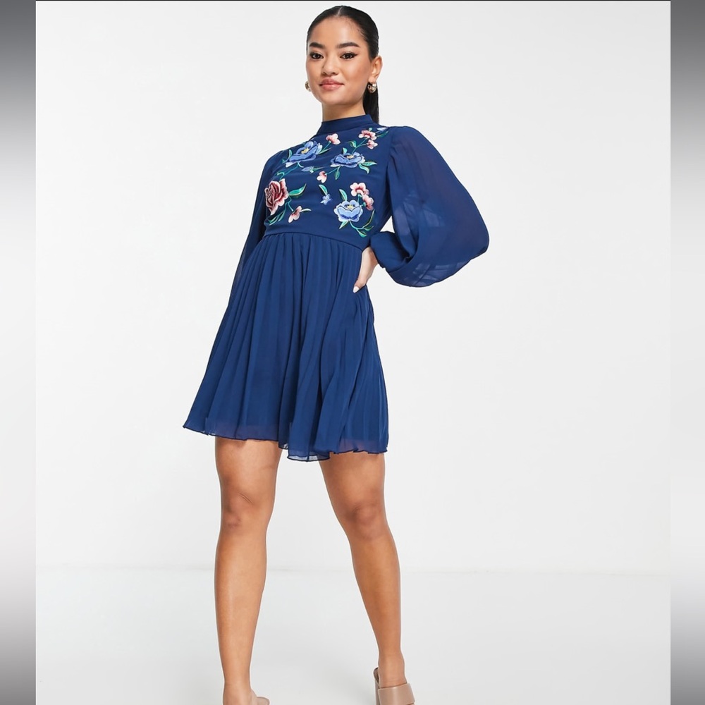 Beautiful ASOS blue dress NWT